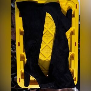 Black Over-the-Knee Boots